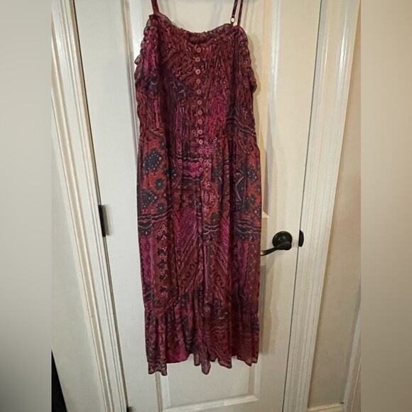 Torrid Plus Size Chiffon Button Up Tunic Top - Picture 3 of 7